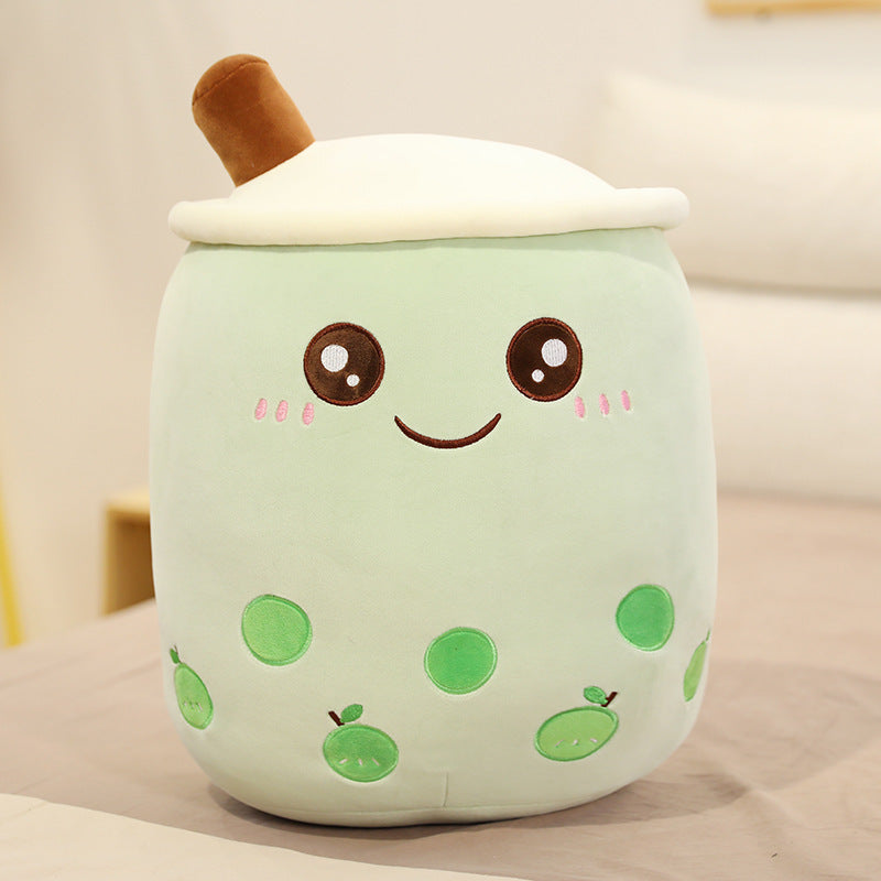 Cute Fruit Drink Plush Stuffed Soft Strawberry