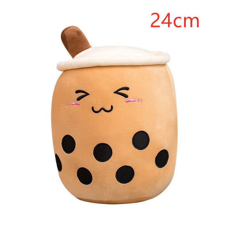 Cute Fruit Drink Plush Stuffed Soft Strawberry