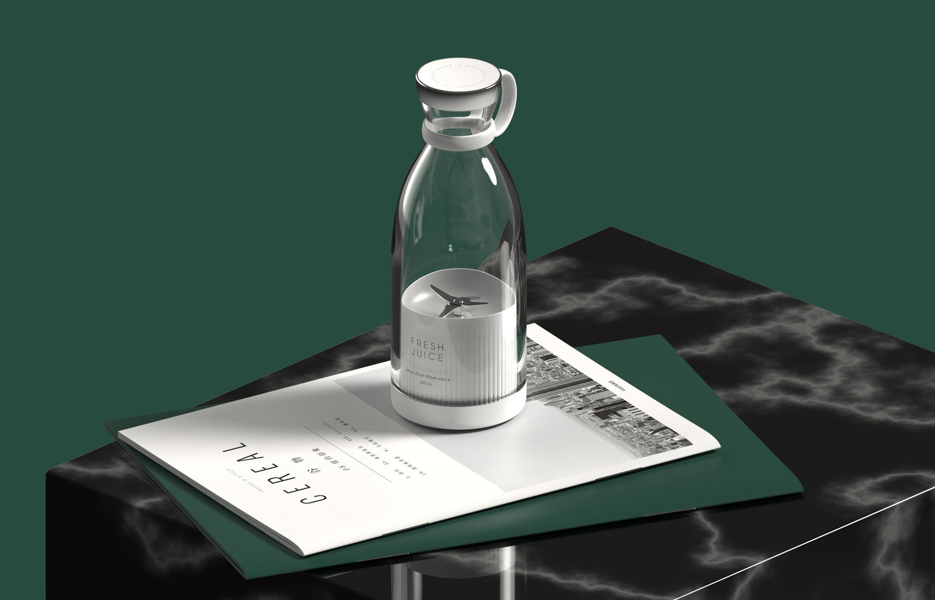 350ML Electric Juicer Blender Mixer USB