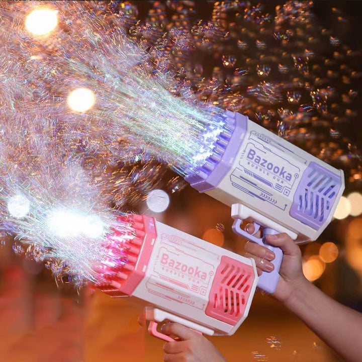 Rocket 69 Holes Soap Bubbles Machine