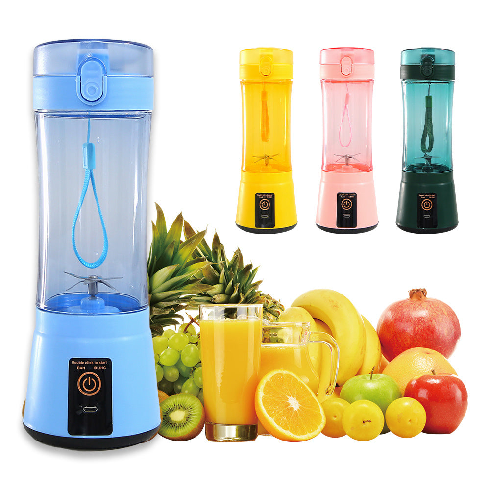 Portable Electric Fruit Juicer Wireless USB