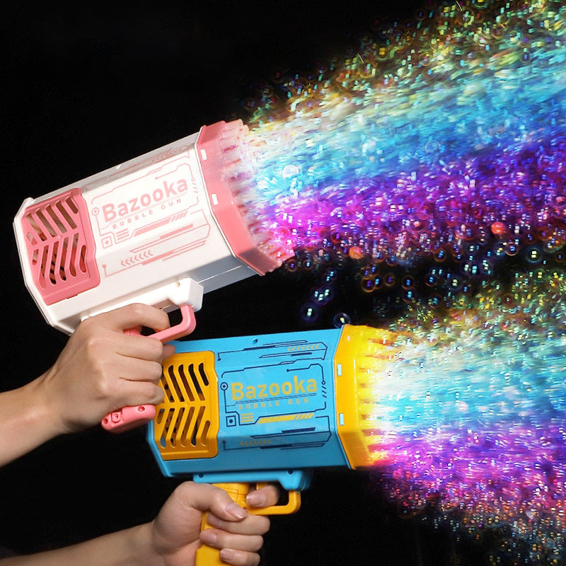 Rocket 69 Holes Soap Bubbles Machine