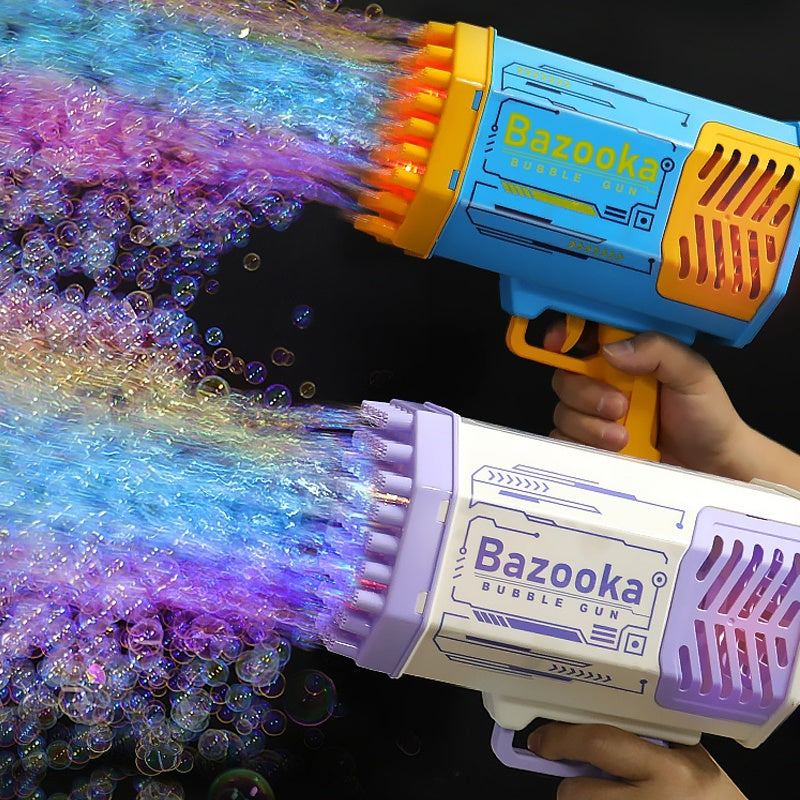 Rocket 69 Holes Soap Bubbles Machine