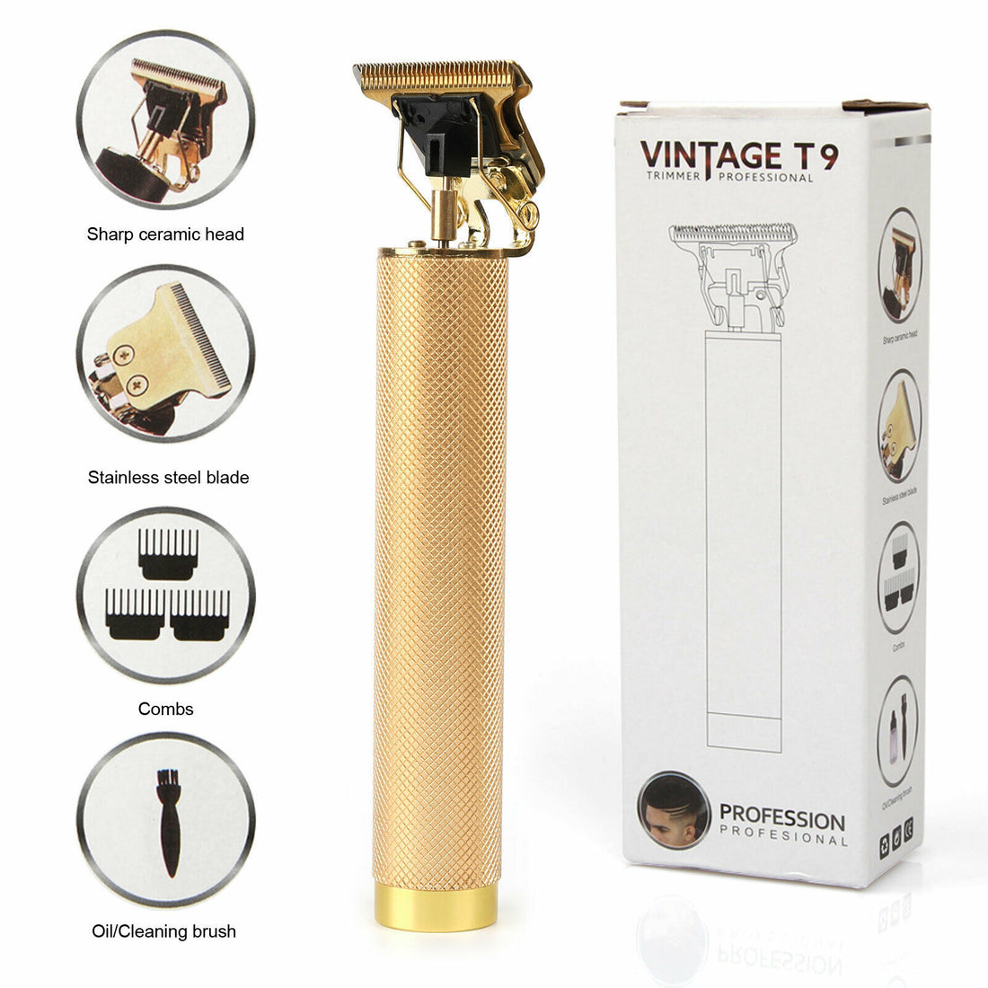 USB Electric Hair Clippers Rechargeable Shaver